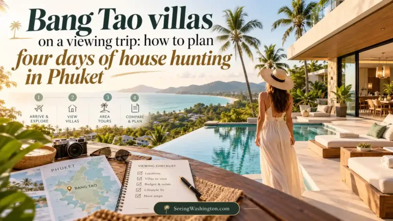 Bang Tao villas on a viewing trip