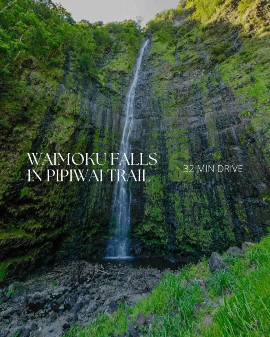 Waimoku Falls visit on your road to hana trip