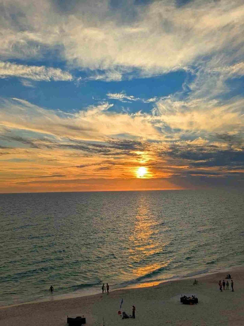Watch the Sunset on the Beach