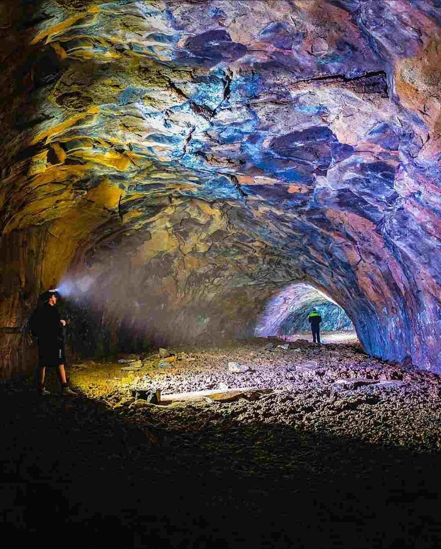 Explore the Lava Tubes