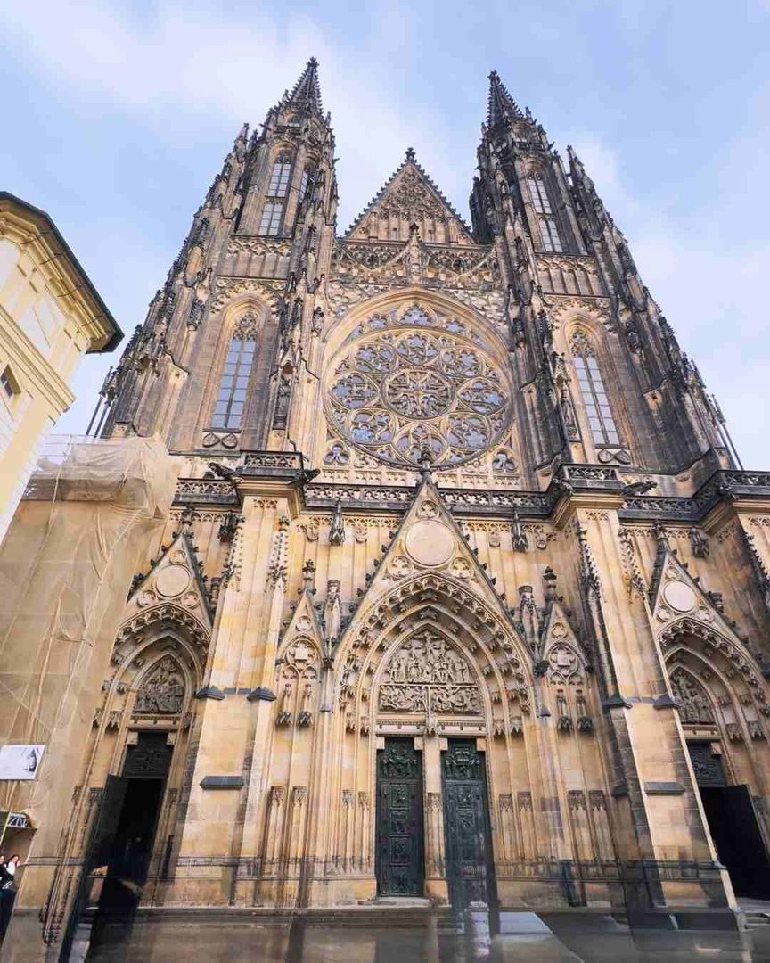 Enter St. Vitus Cathedral