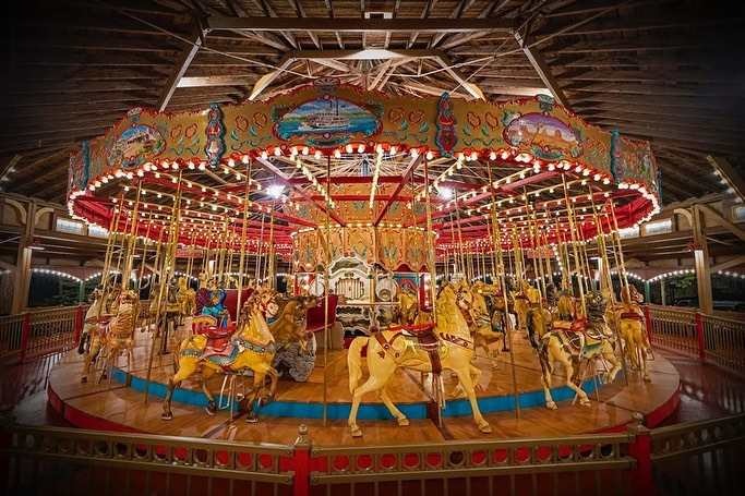 Ride the Antique Carousel