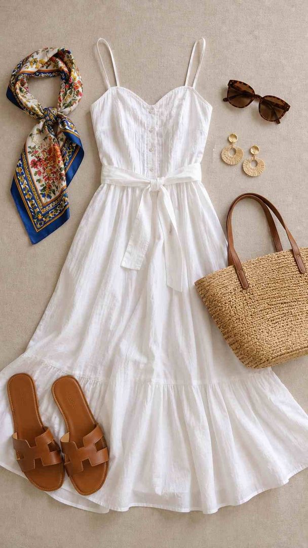 White Dress Moment