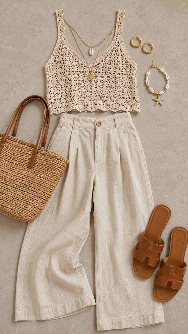 Crochet Top Pairing