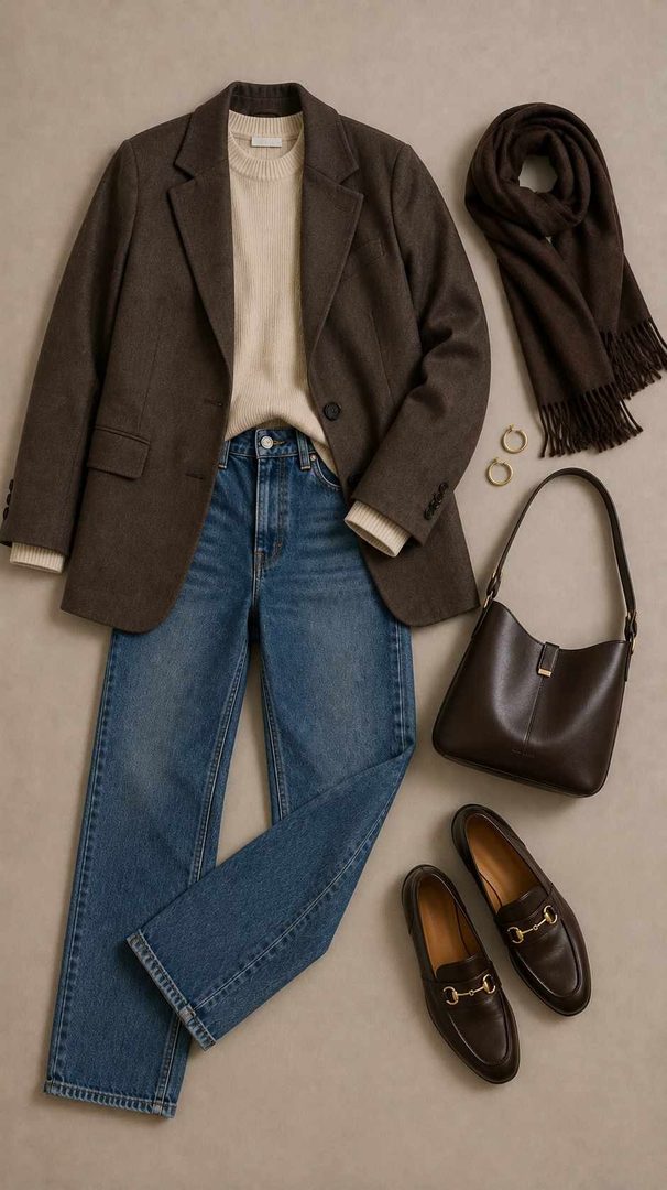 Blazer And Jeans