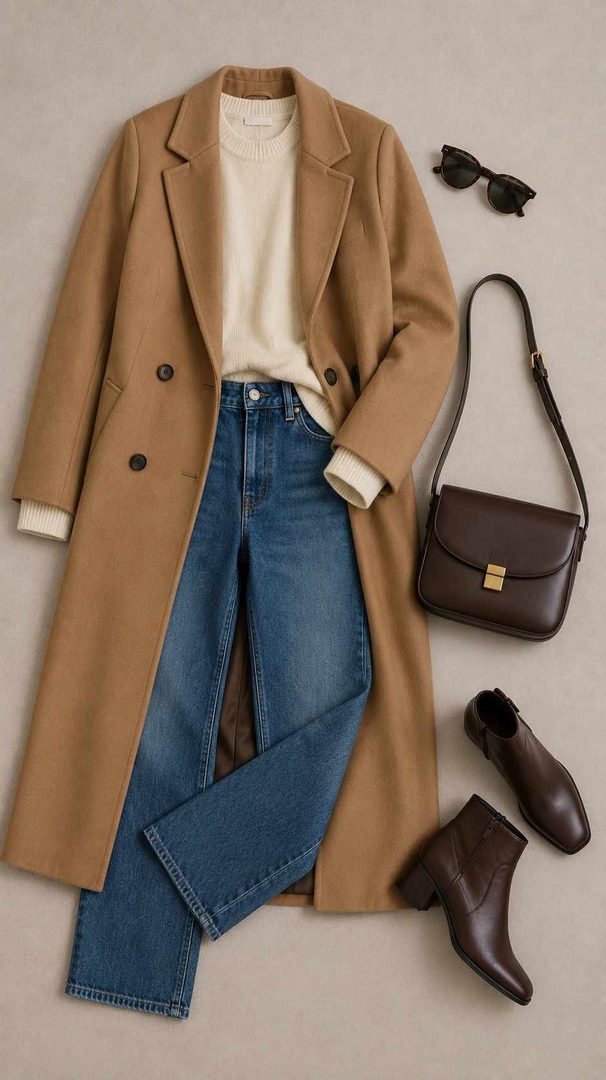 Camel Coat Layers