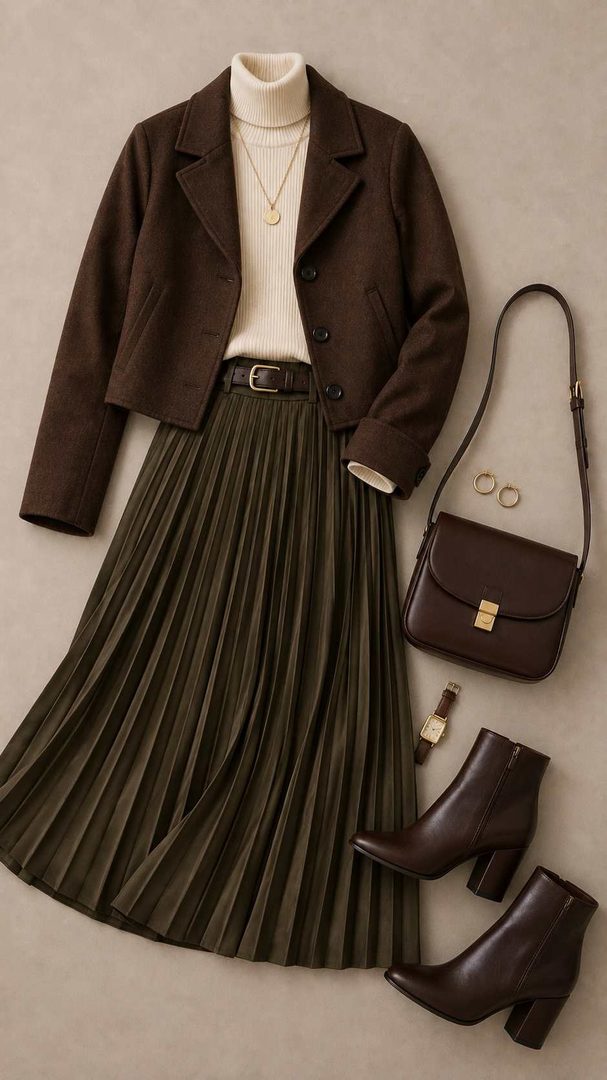 Pleated Skirt Layers