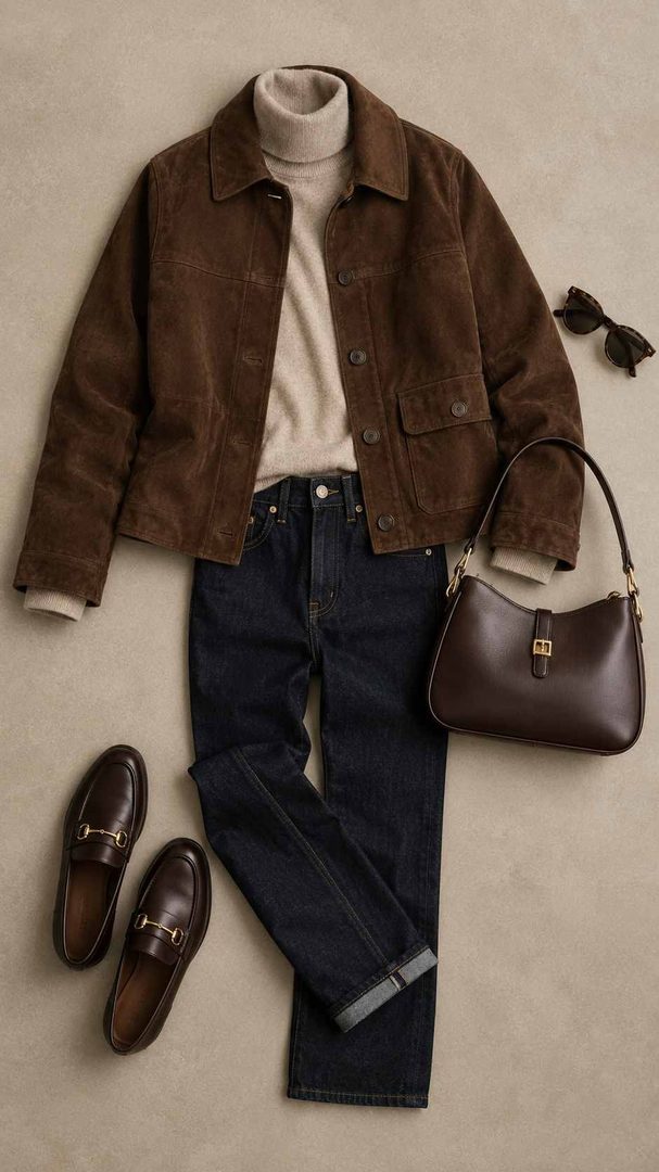 Suede Jacket Style