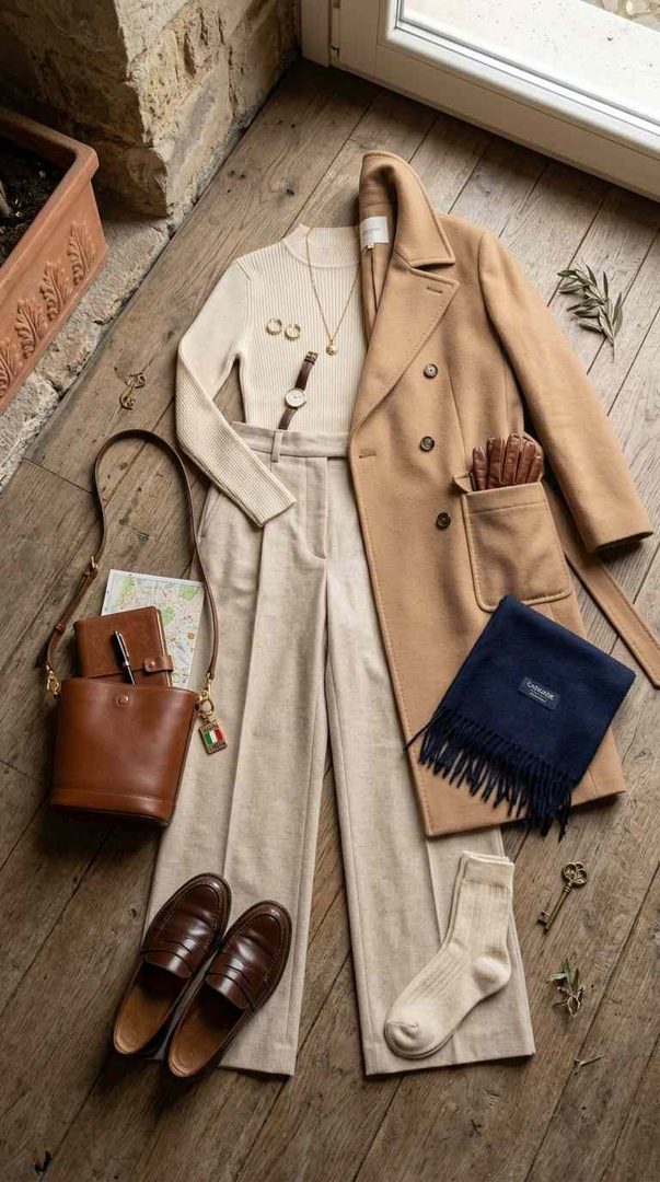 Tailored Trousers And Loafers
