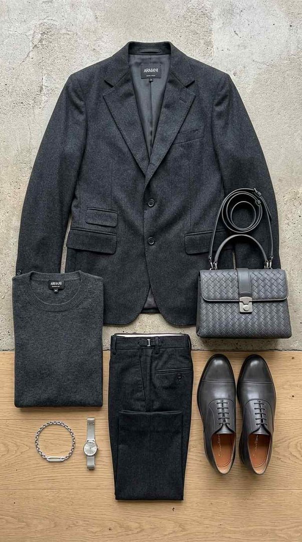 Monochrome Winter Suiting