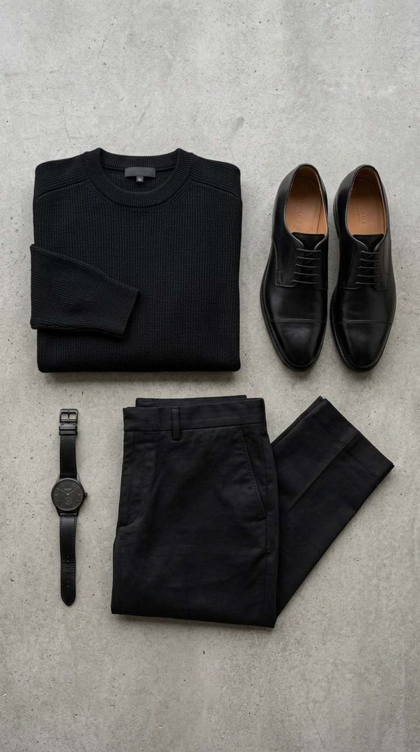Monochrome Black Look