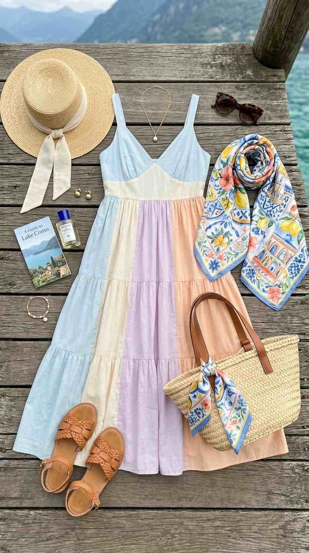 Silk Scarf & Sundress