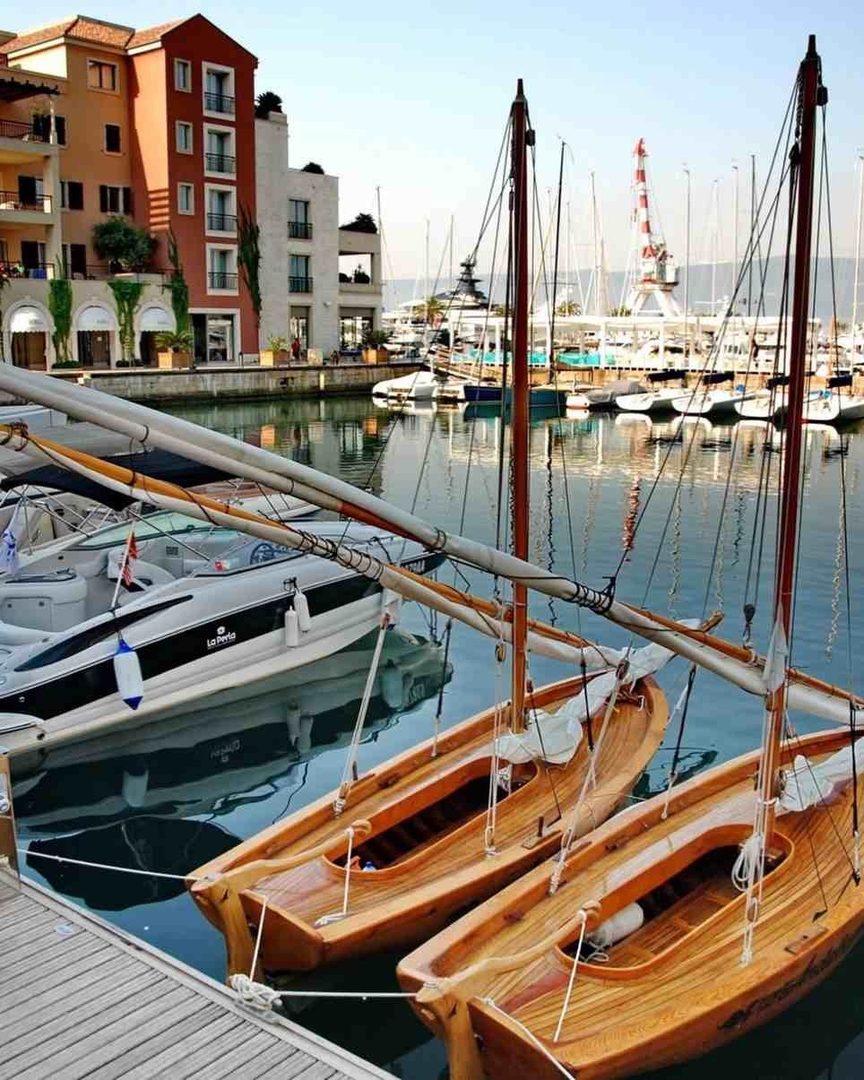 Moored Boats In Backstreets