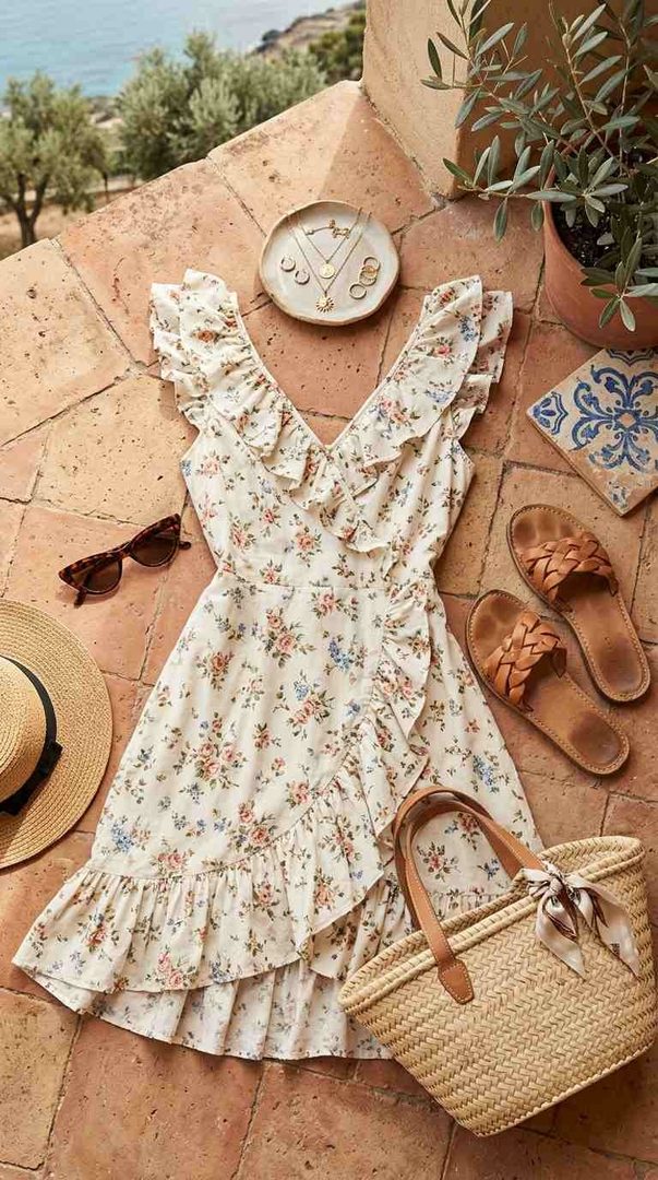 Ruffled Sundress