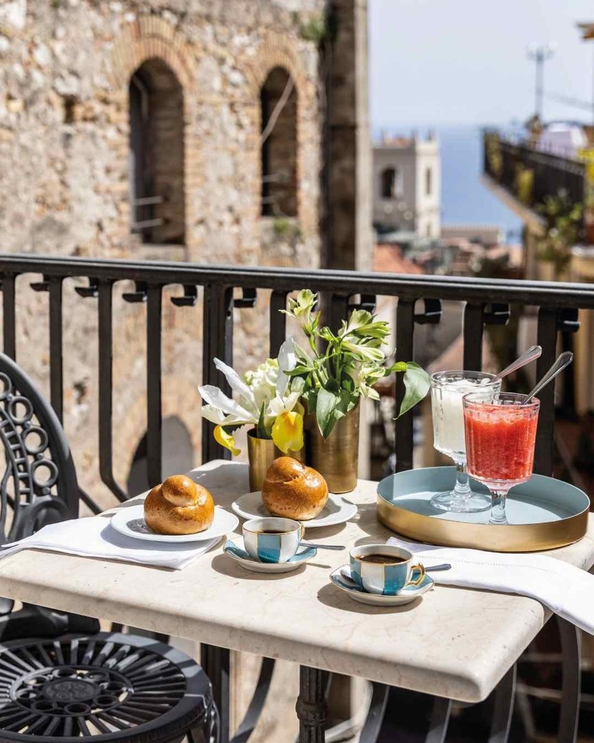 Taormina Balcony Views