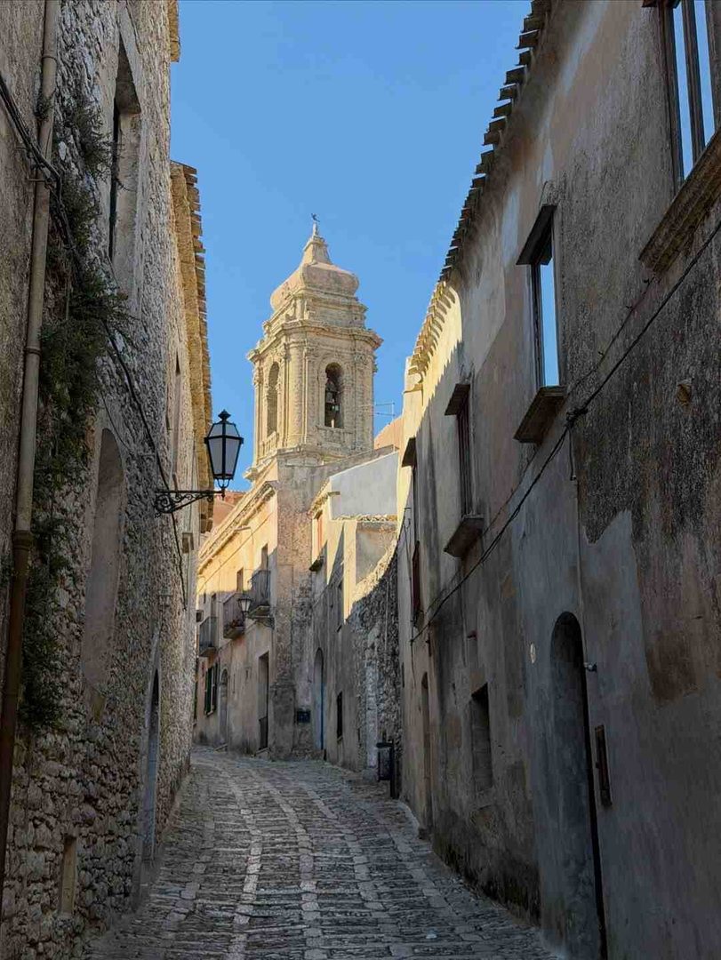 Erice Foggy Alleys