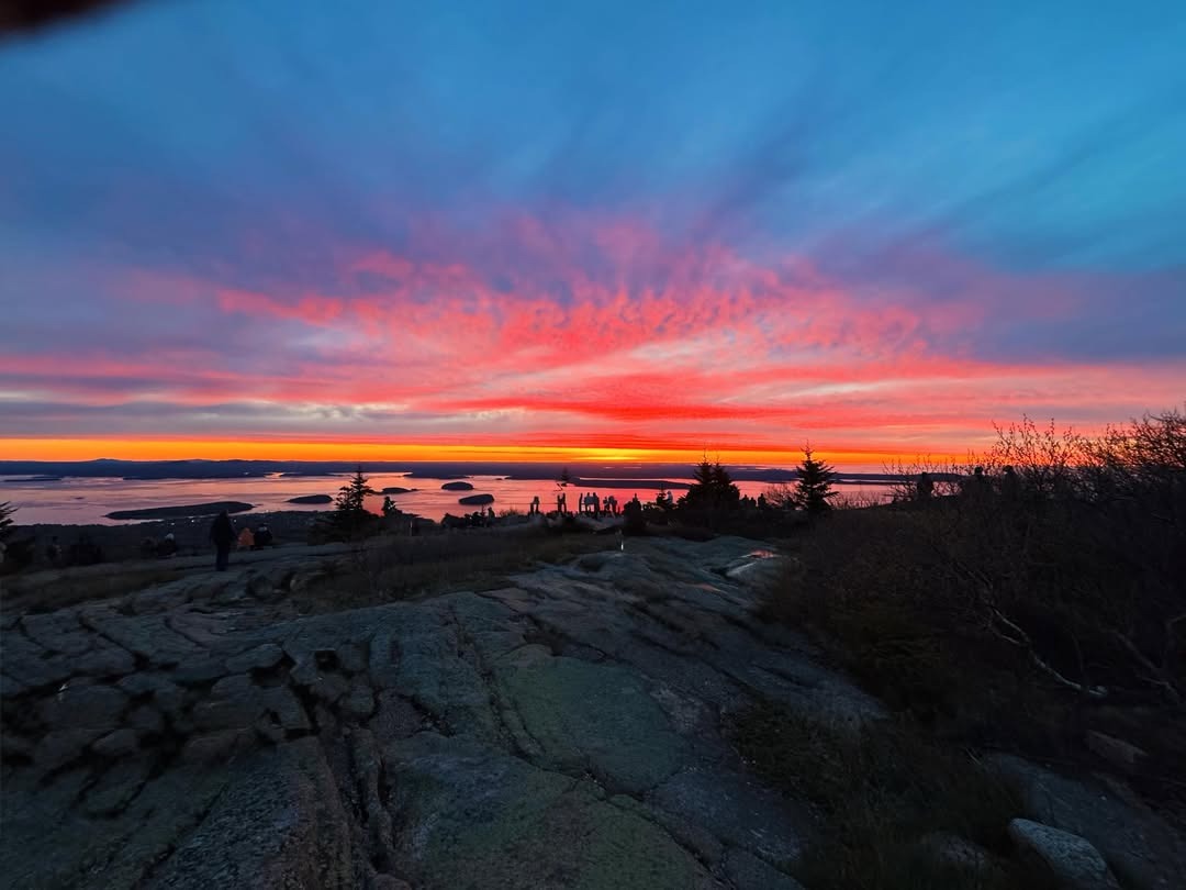 Catch Sunrise on Cadillac Mountain