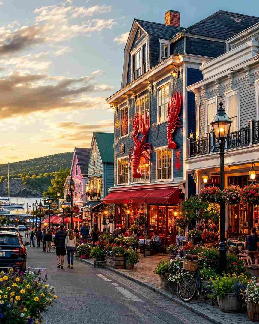 Wander Through Downtown Bar Harbor