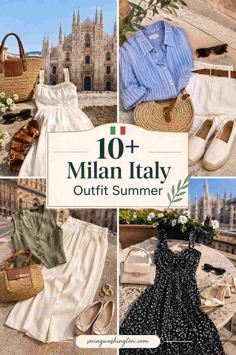 Milan Italy Outfit Summer
