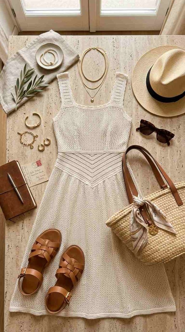Crochet Maxi Dress