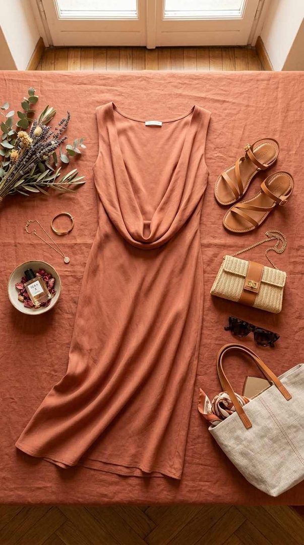 Backless Midi Dress